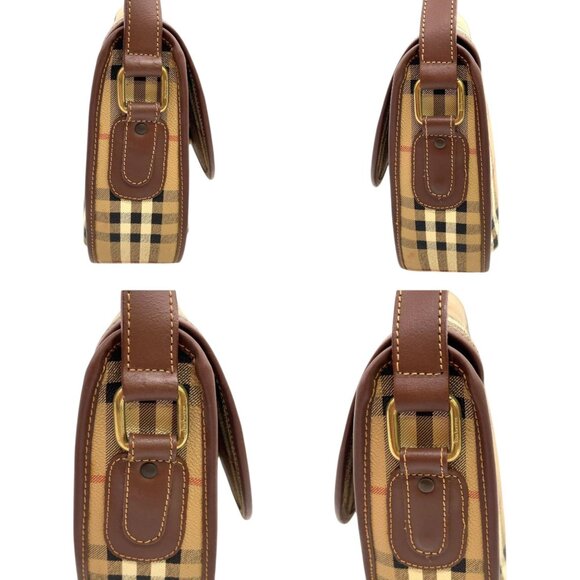 819370BC (S5) Burberry Crossbody Bag Brown PVC - Picture 2 of 14